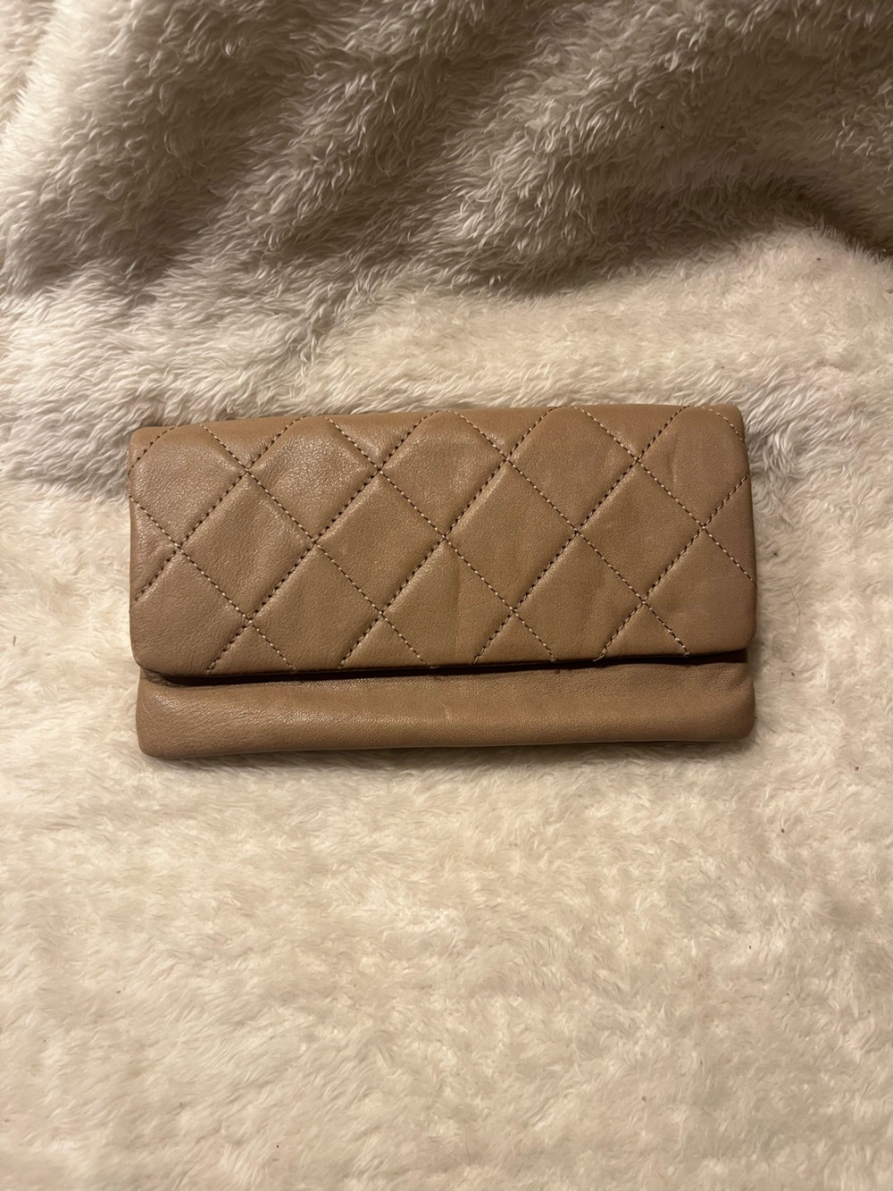 HOBO ADVENT TAUPE CLUTCH